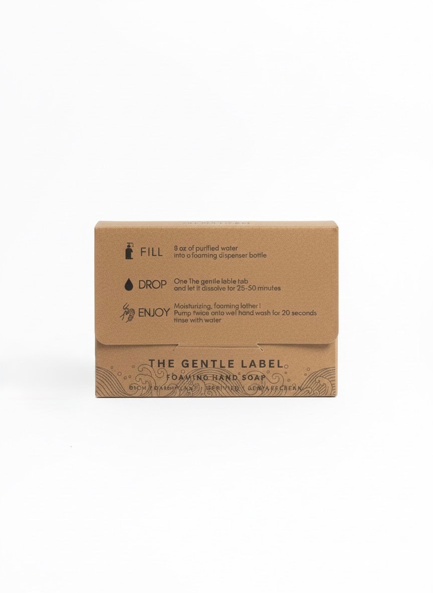 Plant-Based Hand Soap Tablets – Foaming Refill